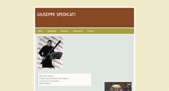 Desktop Screenshot of giuseppespedicati.it